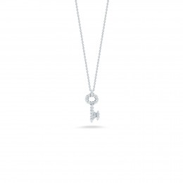 Tiny Treasures Diamond Key Necklace