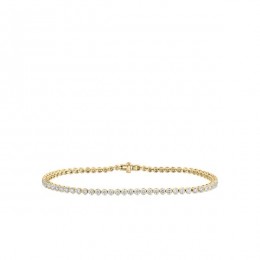 Roberto Coin 18k Yellow Gold Diamond Tennis Bracelet