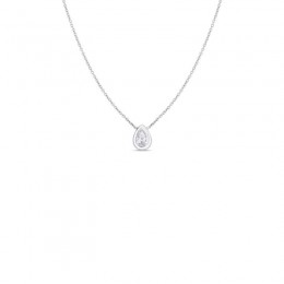 Roberto Coin 18K White Gold Tiny Treassures Necklace