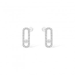 Move Uno Pavé Stud Earrings