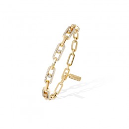 Classic Gigi Sky bracelet, Yellow Gold, 6.7
