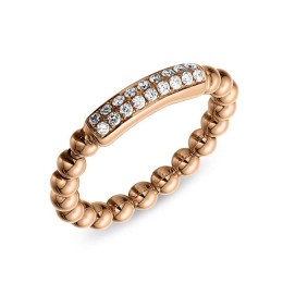 Hulchi Belluni 18k Rose Gold Tresore Stretch Ring