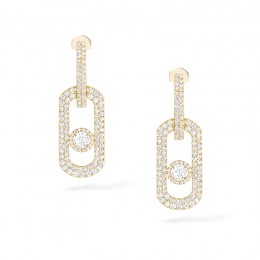 Move Citizen Xl Pave Pendant Earrings