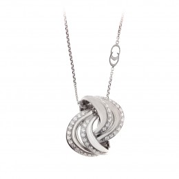 Chimento Cashmere 18k White Gold Diamond Pendant 