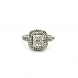 A Platinum Diamond Engagement Ring