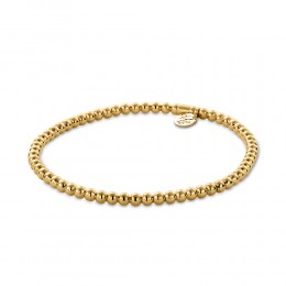 Hulchi Belluni 18k Yellow Gold Stretch Bracelet