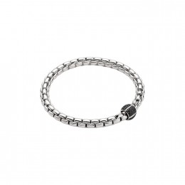 Fope 18k White Gold Flex’it Black Diamond Bracelet