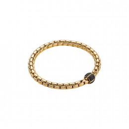 Fope Flex’it Bracelet With Black Diamonds