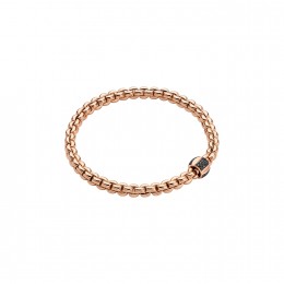 Fope Flex’it Bracelet With Black Diamonds