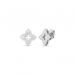 Roberto Coin Petite Venetian Princess Diamond Earrings