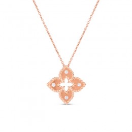 Roberto Coin Petite Venetian Princess Flower Necklace
