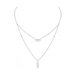 Move Uno 2 rows Necklace