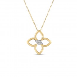 Cialoma Diamond Flower Necklace 