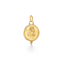Temple St. Clair 18k Angel Pendant 
