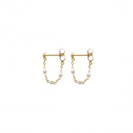 Gigi Clozeau Classic Gigi White Earrings