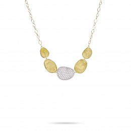 Marco Bicego 18k Yellow Gold Lunaria Collection Necklace 