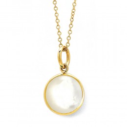 SYNA Mother of Pearl Chakra Charm Pendant