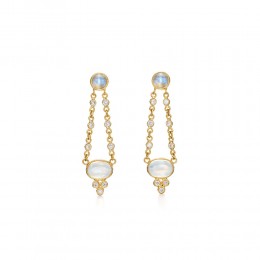 Temple St. Clair 18k Swing Earrings