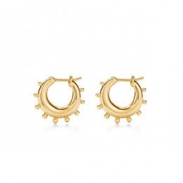 Temple St. Clair 18k Yoga Hoops 