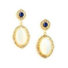 SYNA 18k Yellow Gold Kamala Earrings 