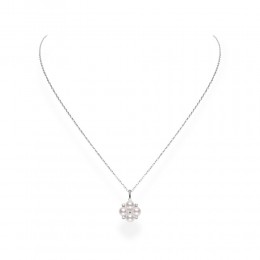 Mikimoto Akoya Cultured Pearl And Diamond Pendant