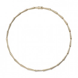 Melissa Kaye 18k Yellow Gold Lola Linked Necklace
