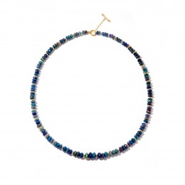 SYNA Black Opal Mogul Bead Necklace