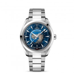 Omega Aqua Terra 150M Co-Axial Master Chronometer GMT Worldtimer 43 mm