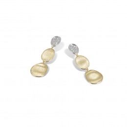 Marco Bicego 18k Yellow Gold Lunaria Collection Earrings