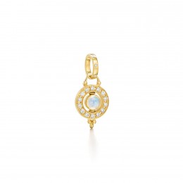 Temple St. Clair 18k Mini Orbit Pendant 