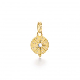Temple St. Clair 18k Small Sole Mandala Pendant