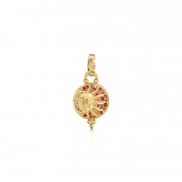 Temple St. Clair 18k Solar Eclipse Pendant 