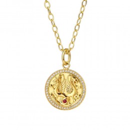 SYNA Mogul Dragon Heart Charm