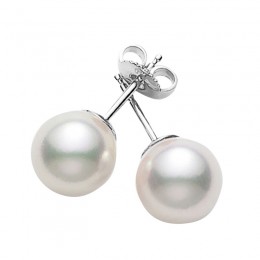 Mikimoto Pearl Stud Earrings 