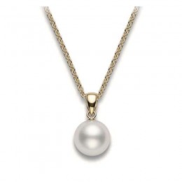 Mikimoto South Sea Pearl Pendant In 18k Yellow Gold 
