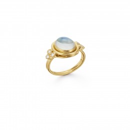 Temple St. Clair 18K Classic Oval Ring
