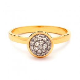 SYNA Candy Small Diamond Stacking Baubles Rings