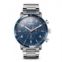 Canfield Sport 45mm, Silver Bracelet Watch