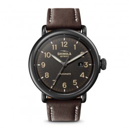 Runwell Automatic 45mm, Kodiak Leather Strap Watch