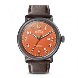 Runwell 3HD 47mm, Kodiak Leather Strap Watch