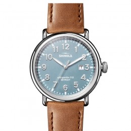 Runwell 47MM, Leather Strap Watch