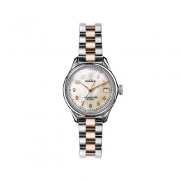Vinton 32mm, Stainless Steel and PVD Rose Gold Bracelet Watch