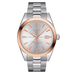 Tissot Gentleman Powermatic 80 Silicium Solid 18K Gold bezel