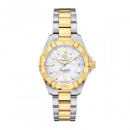 Aquaracer 300M Steel and Gold Quartz Watch