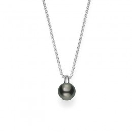 Mikimoto Black South Sea Cultured Pearl Pendant