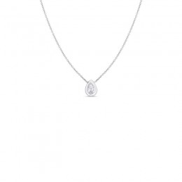 Roberto Coin 18K White Gold Tiny Treassures Necklace