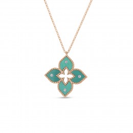 Venetian Princess Diamond Flower Necklace 