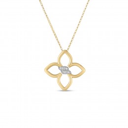 Cialoma Diamond Flower Necklace 
