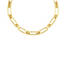 Roberto Coin 18K Yellow Gold Oro Collection Collar Necklace