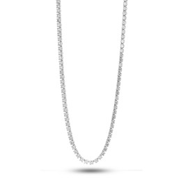 18k White Gold Diamond Eternity Necklace